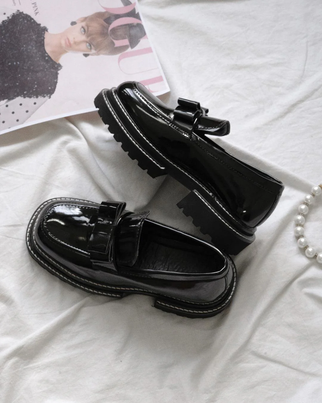 Back To School Bow Platform shoe - Image 4