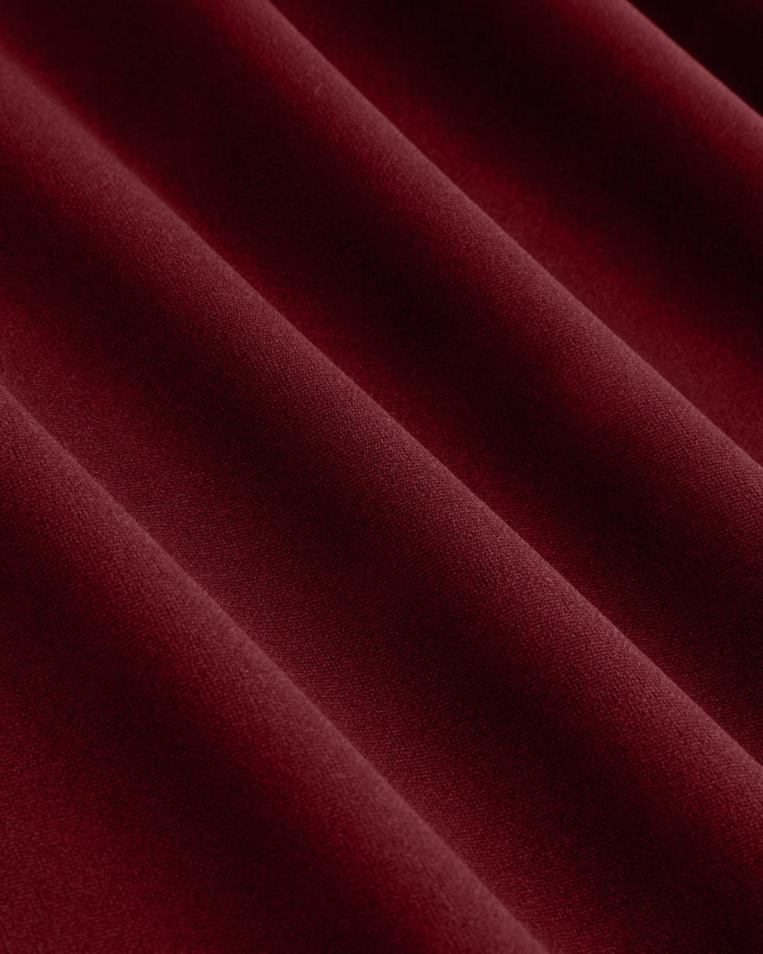 Boat Neck Solid Bowknot Maxi Dress Curve & Plus In Maroon - Image 5