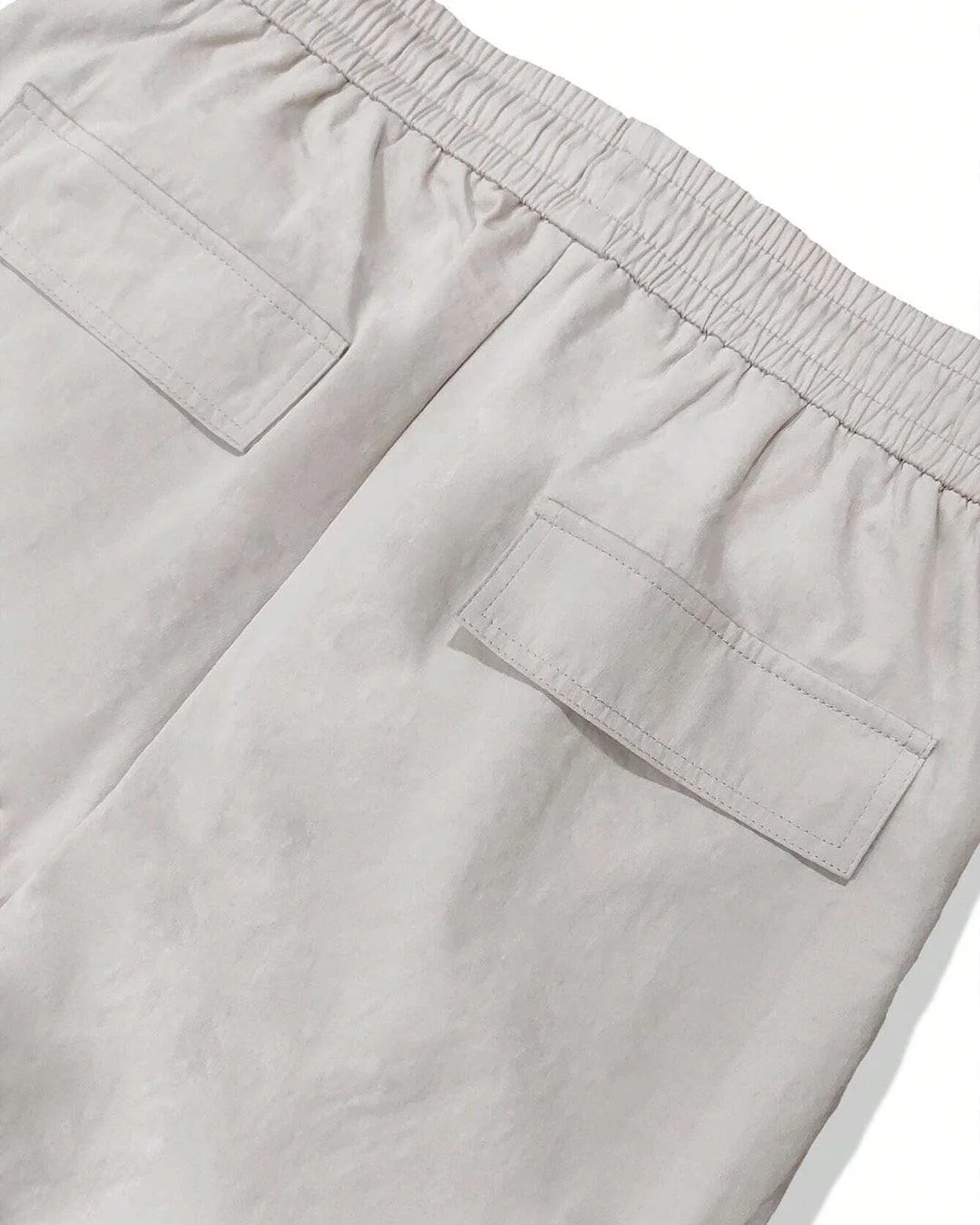 Men Fashion Multi Pocket Casual Breathable Baggy Cargo Pants In Apricot - Image 6