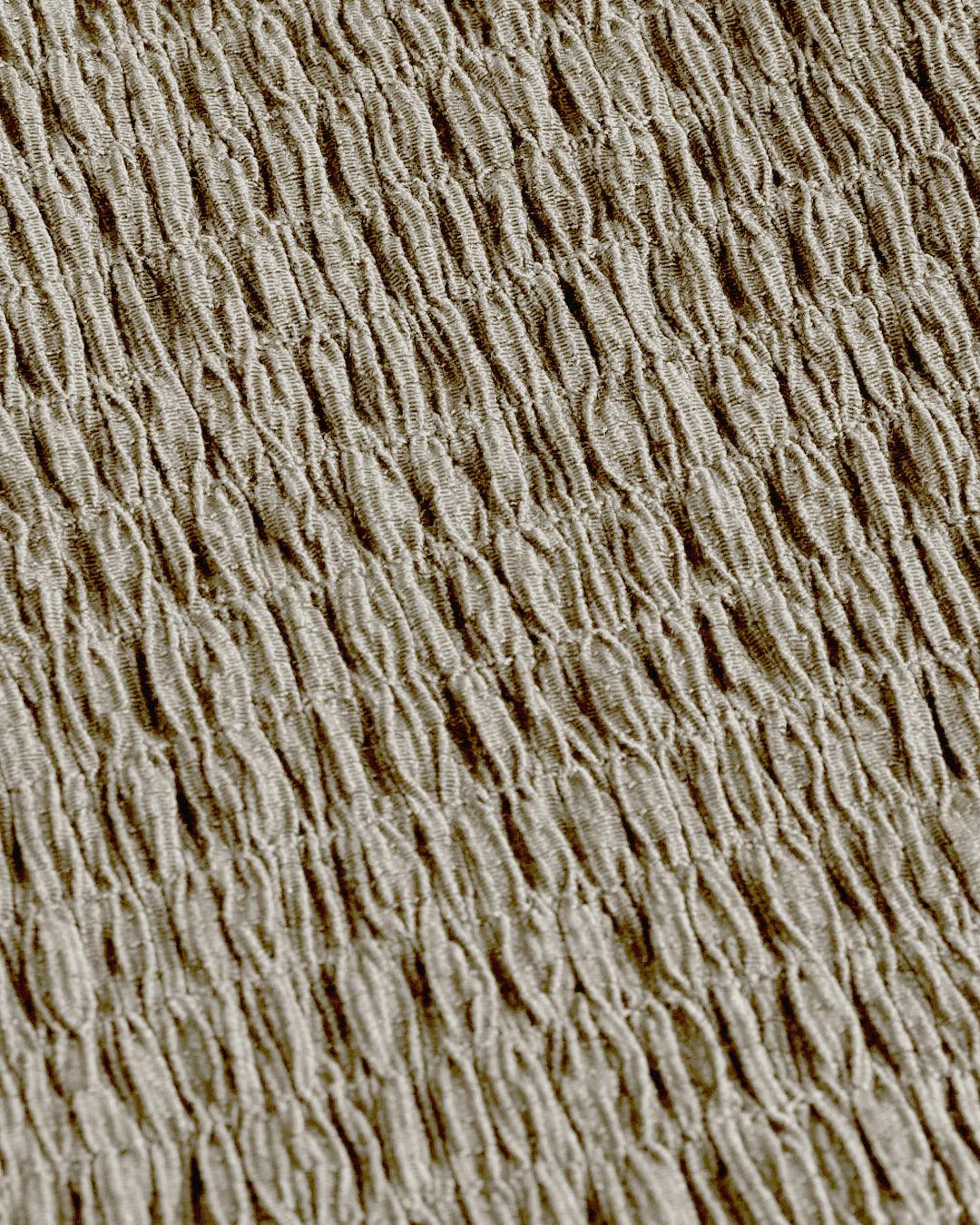 Off Shoulder Crop Top And Wide Leg Pant In Grey - Image 4