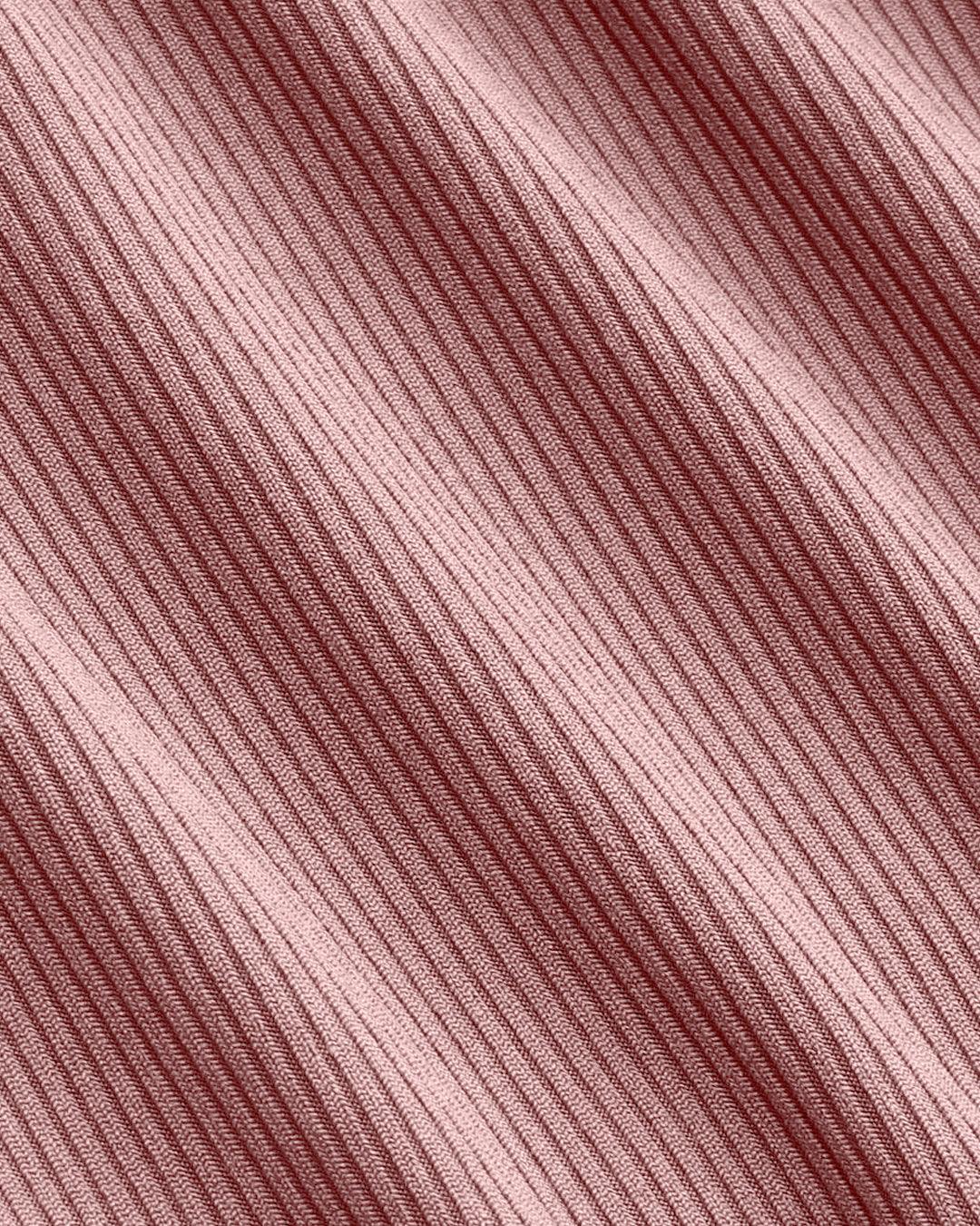 Ruched Round Neckline Short Sleeve Top In Pink Curve & Plus - Image 5