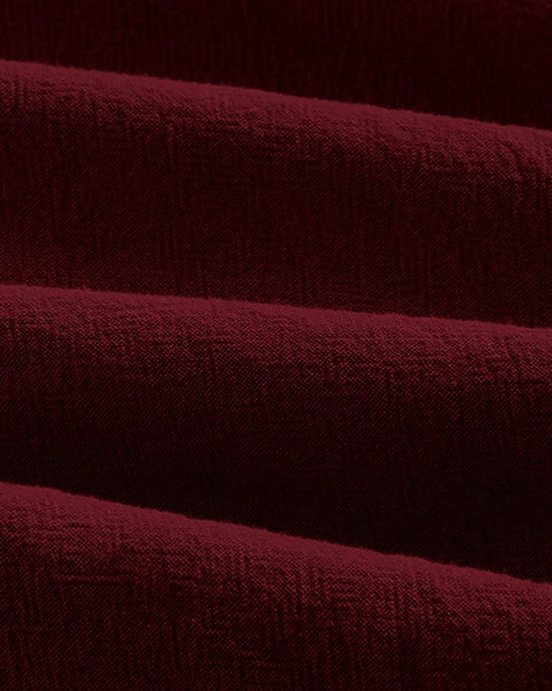 Ruffle Wrap V Neck Short Sleeve Tie Knot Short Dress In Maroon - Image 4