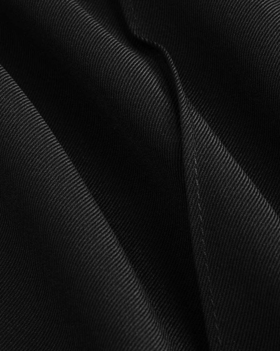 Matching Set of Vest Coat and Tailored Trousers In Black - Image 5