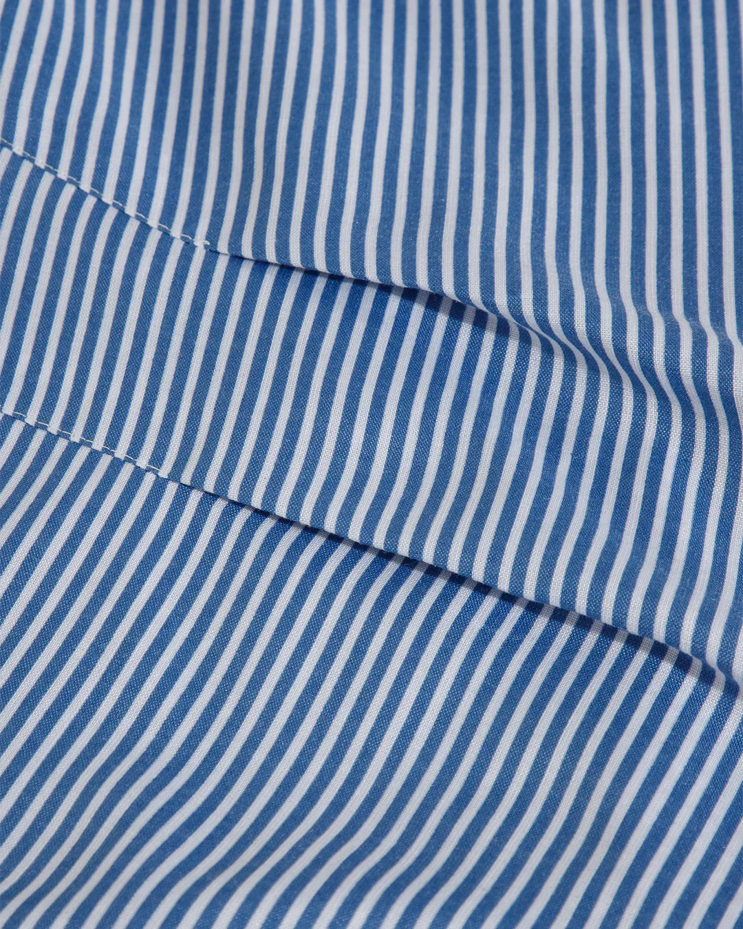 Striped Asymmetrical Wrap Shirt with Full Sleeves - Image 3