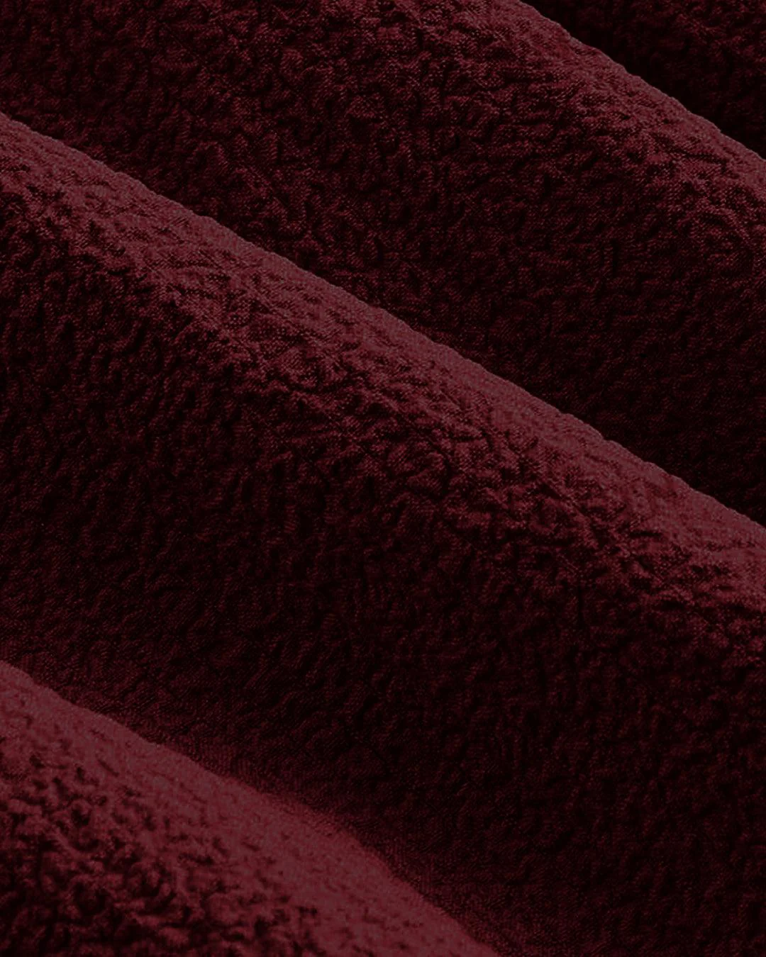 Vintage Retro Spaghetti Strap Maroon Dress - Image 4